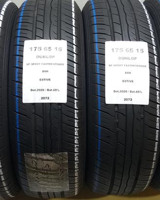 4 GOMME 175 65 15 DUNLOP A2072