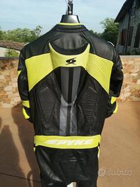 tuta moto 50 spyke intera in pelle