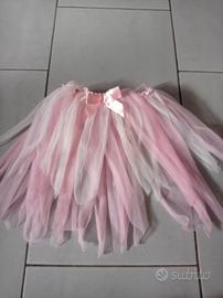 tutù carnevale per fata e fatina Taglia unica