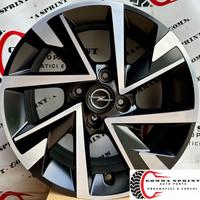 4 CERCHI IN LEGA ORIGINALI RAGGIO 16 OPEL CORSA