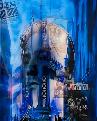 Opera pop art su plexiglass 60x90- Robert de niro