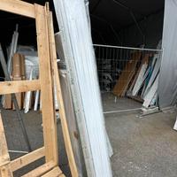 Cassonetto Salamander PVC Bianco Massa , L 1400
