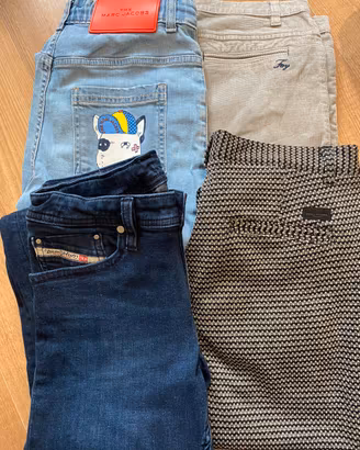 Jeans Marc Jacobs, Fay, Paolo Pecora tg 12