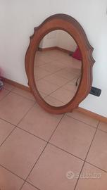 Specchio in legno