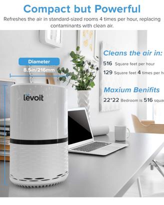 Purificatore d'aria Levoit H132 