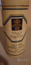 Grappa brunello di montalcino villa colonna 1986