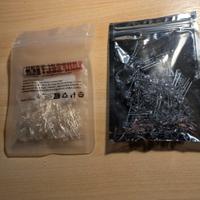 Set luci led fotodiodi giallo 200 pz