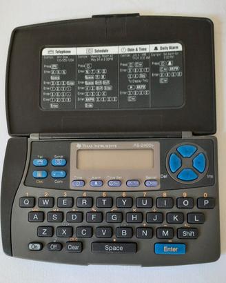 Agenda Elettronica Vintage Texas Instruments 