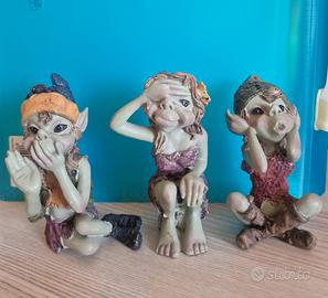 Pixie non parlo, non vedo, non sento 11cm