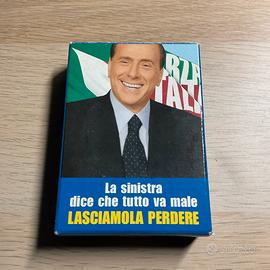Mazzo 55 Carte Collezione Forza Italia Berlusconi