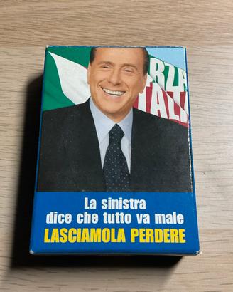 Mazzo 55 Carte Collezione Forza Italia Berlusconi