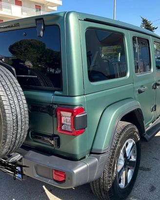 Jeep Wrangler Sahara -verde opaco -ottime condizio