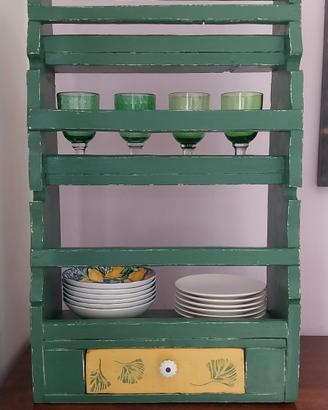 Piattaia rustica primi ’900 restaurata a mano – le