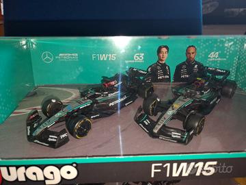 Burago 1/43 2mercedes hamilton russel