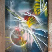 Dipinto surrealismo-astratto 