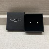 Orecchini di perle bianche Marlù nuovi con scatola