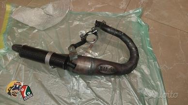 marmitta espansione barone racing 130 vespa