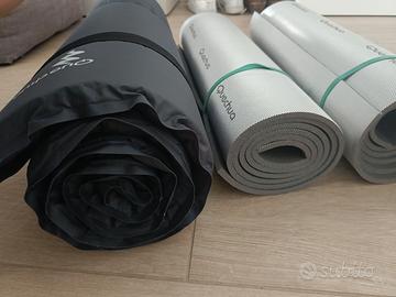 Kit campeggio sacchi a pelo e materassini