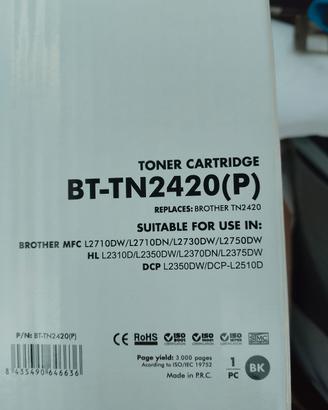 toner rigenerati Brother e Samsung X stampante 