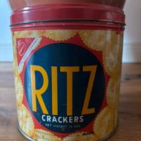 Scatola latta ritz vintage