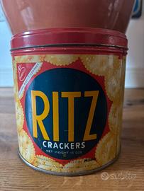 Scatola latta ritz vintage