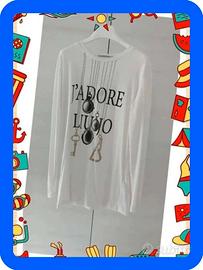 Liu Jo Junior maglia bianca bambina 10 anni