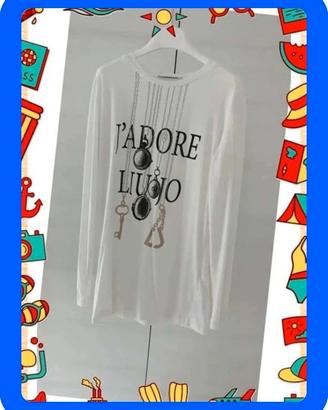 Liu Jo Junior maglia bianca bambina 10 anni