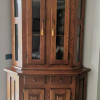 Mobile Angolo Legno Rovere Massello