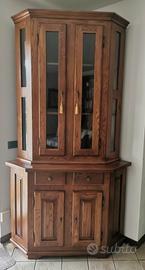 Mobile Angolo Legno Rovere Massello