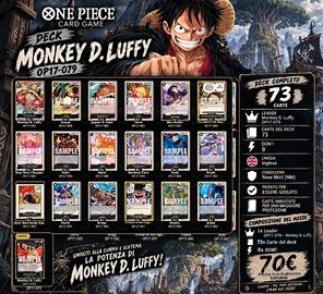 Deck Luffy Elbah/Straw Hat Crew/ Four Emperors ENG
