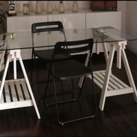 tavolo vetro mittback ikea