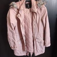 cappotto parka taglia S con cappuccio