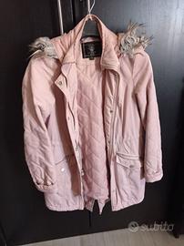 cappotto parka taglia S con cappuccio