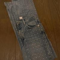 Jeans con brillantini Zara