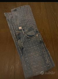 Jeans con brillantini Zara