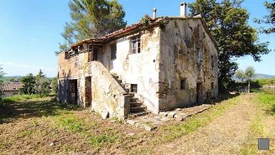 CAMERANO: CASA COLONICA con DEPANDANCE