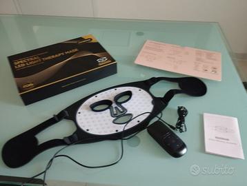 maschera led per il viso