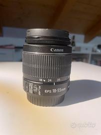 Obiettivo canon 18-55 mm