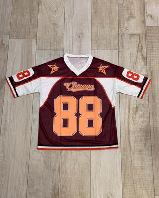 Jersey y2k Chicago 88 Rosso