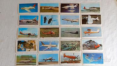 FIGURINE AEREI Edizioni EDIRAF 1973 Lotto 20 pz