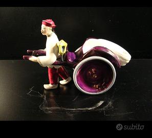 Ceramica  Cinese con carretto