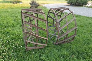 Ruote gabbia x trattore