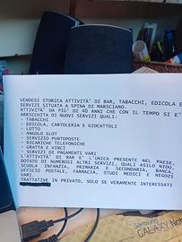 Attivita commerciale bar tabacchi