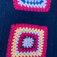 Copriletto artigianale fatto a mano in pura lana