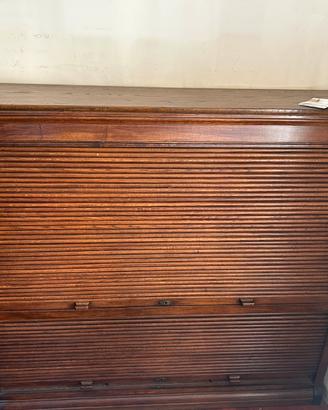 Mobile schedario/credenza in legno