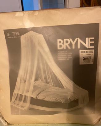 Zanzariera Baldacchino IKEA BRYNE per Letto Bianca