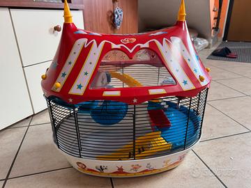 Gabbietta circo criceto