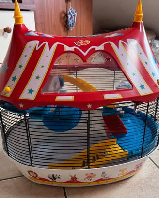 Gabbietta circo criceto