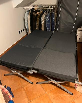 Materasso pieghevole 140x200 cm, altezza 8 cm,