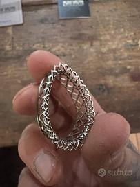 Tunnels a goccia per lobi mm. 25 in acciao